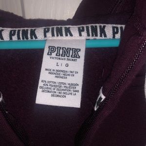 Victoria Secret PINK Half-Zip sweatshirt